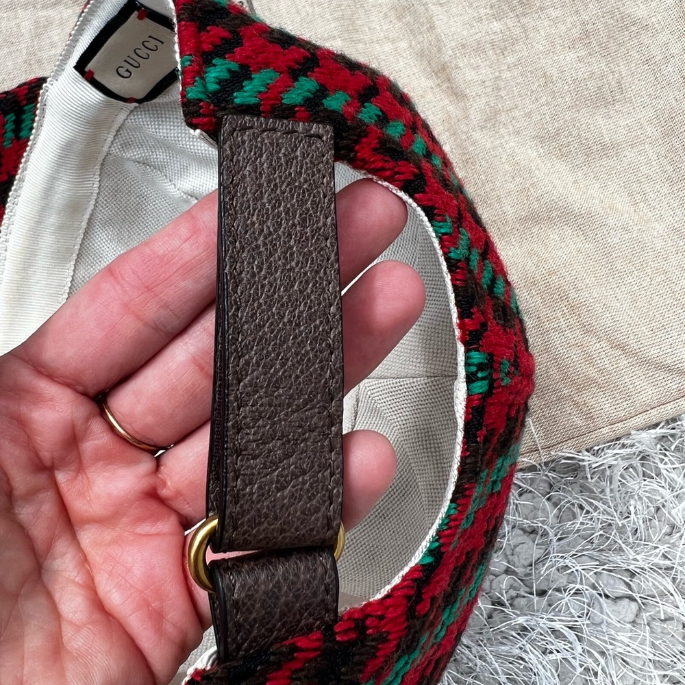 GUCCI TWEED HAT - Picture 3 of 13